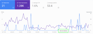 Google Search Console Adds Custom Annotations